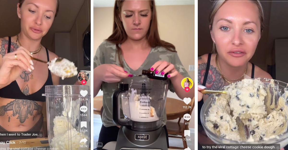 Cottage Cheese Edible Cookie Dough Is The New Viral Food Hack, And It’s Actually Really Good
