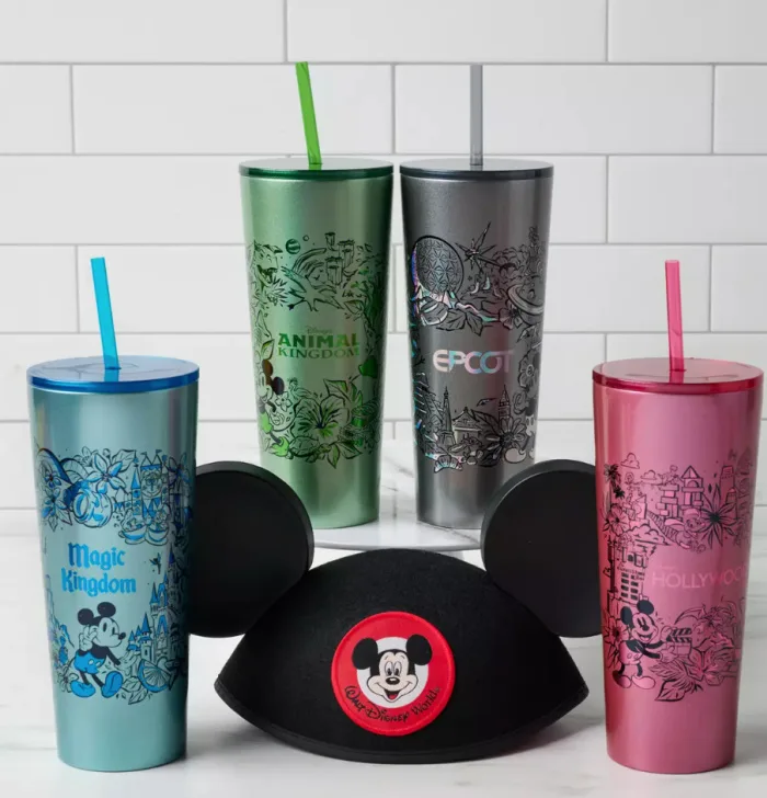 WDW - Corkcicle Stainless ToGo Tumbler - Mickey Mouse Black