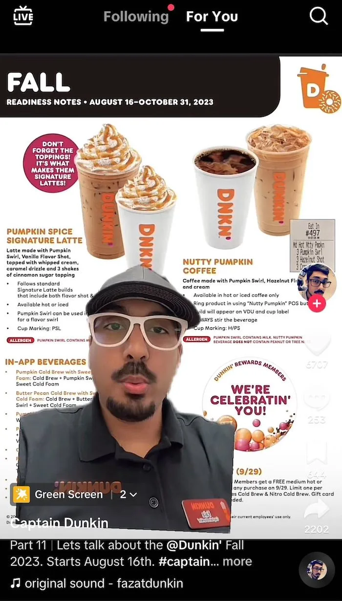 Here's Everything You Need to Know About Dunkin's Fall Menu Releasing Soon
