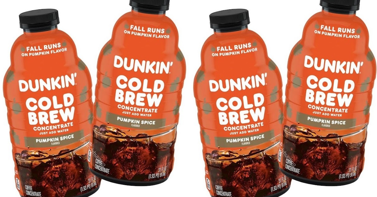 Dunkin’ Donuts Pumpkin Spice Cold Brew Has Been Spotted In Stores And This Is Not A Drill