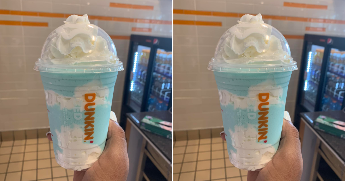 Here’s How to Order “The Sky” Drink Off of Dunkin’s Secret Menu 