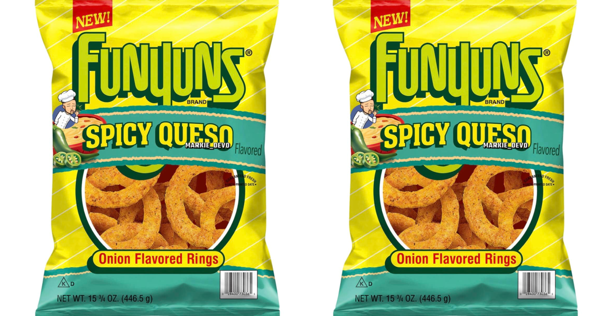 Funyuns Spicy Queso Chips Are Here to Make Snack Time Spicy