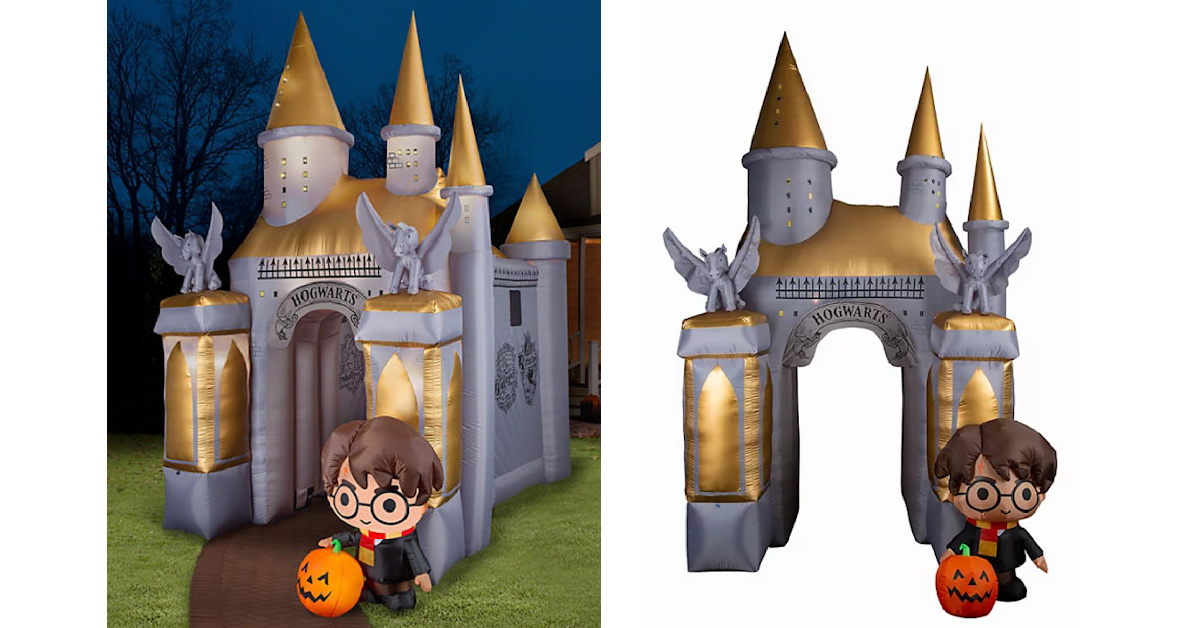 You Can Get A Giant Inflatable Harry Potter Hogwarts Castle So, Accio It to Me