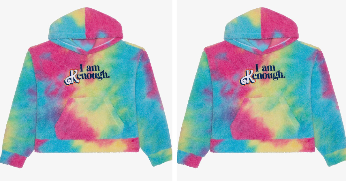 You Can Get Your Own ‘I Am Kenough’ Tie-Dye Hoodie Straight Out Of The ‘Barbie’ Movie