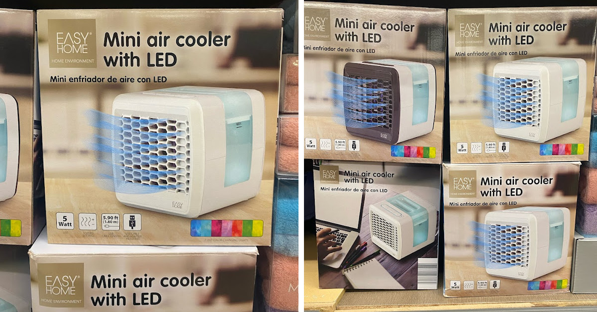 Aldi is Selling A $20 Mini Air Cooler That Can Keep You Cool As You Work