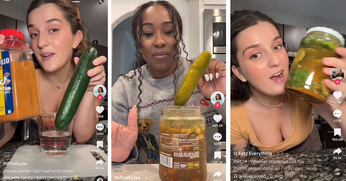 Old Bay Pickles Are The New Food Trend And They Look Absolutely Delicious