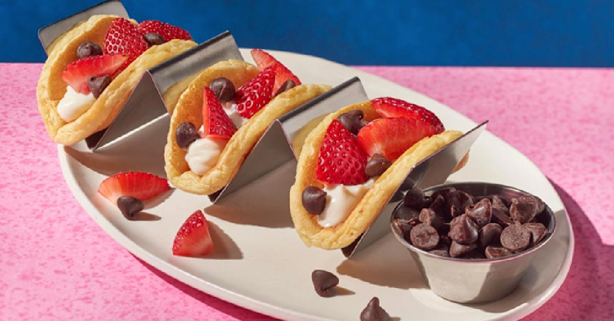 IHOP Just Rolled Out 4 New Pancake Tacos And They Look Delicious