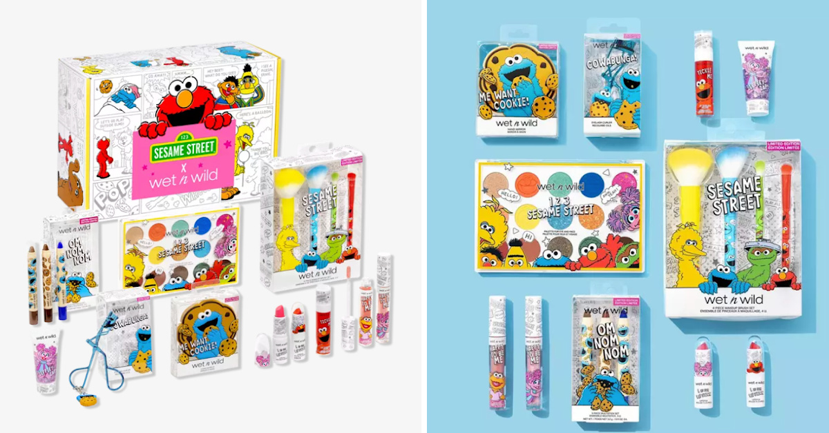 You Can Get A Sesame Street Makeup PR Box And It Would Make Such A Cute Gift