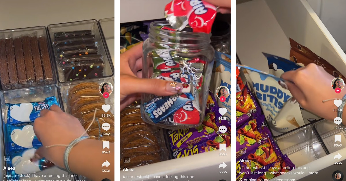 This Lady Has An Under Bed Snack Drawer And I’m Not Sure If It’s Genius Or Gross