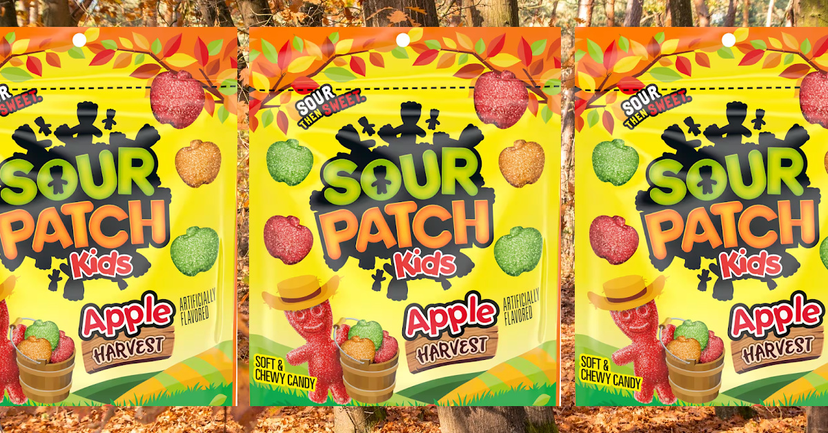 Sour Patch Kids New Apple Harvest Flavors Are Just The Fall Vibe You Need Right Now