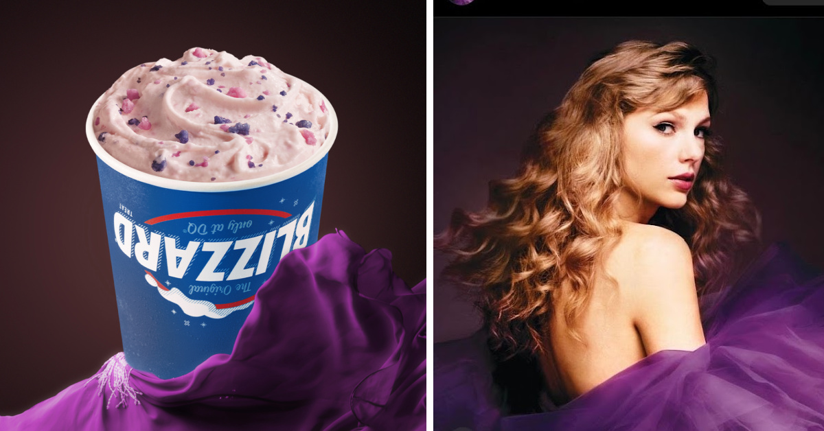 Dairy Queen Just Low Key Rolled Out A Taylor Swift Inspired Blizzard And We Are Here For It