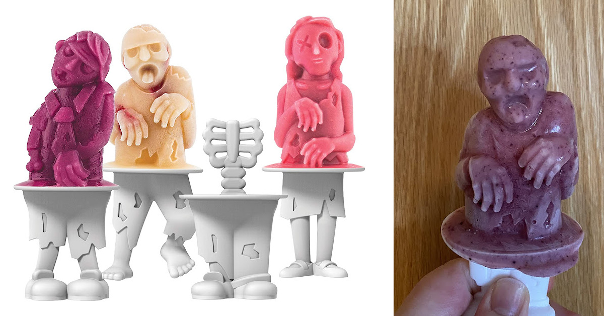 These Zombie Popsicle Molds Help You Beat The Summer Heat In A Scary Fun Way