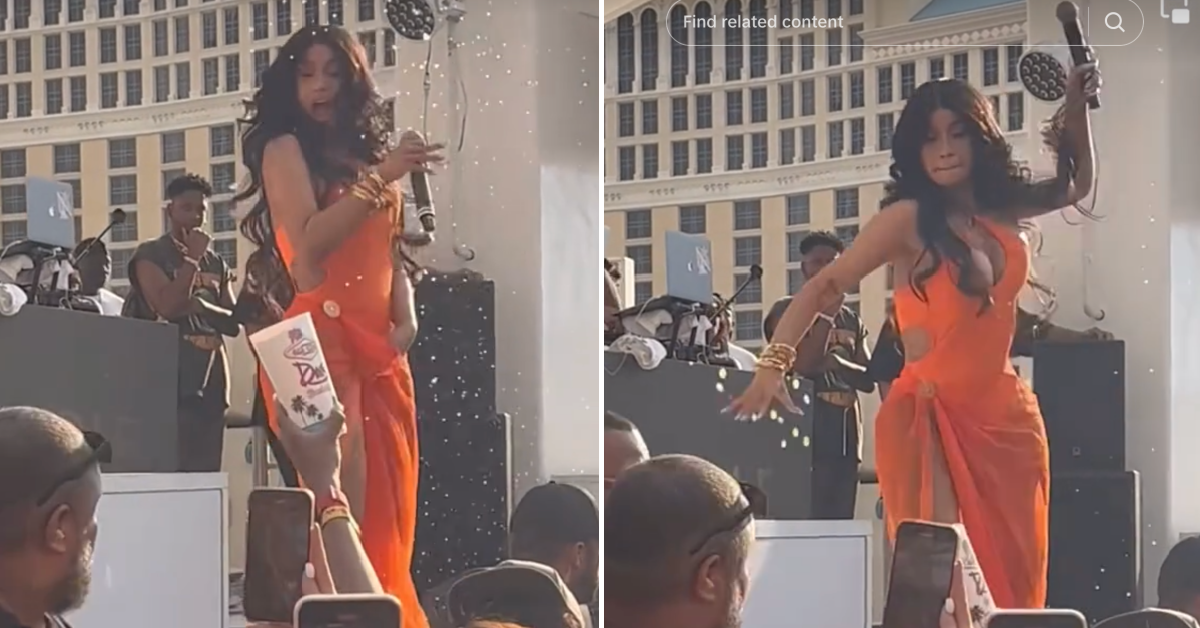 Here’s Why Cardi B Threw a Microphone at a Concertgoer During A Recent Performance