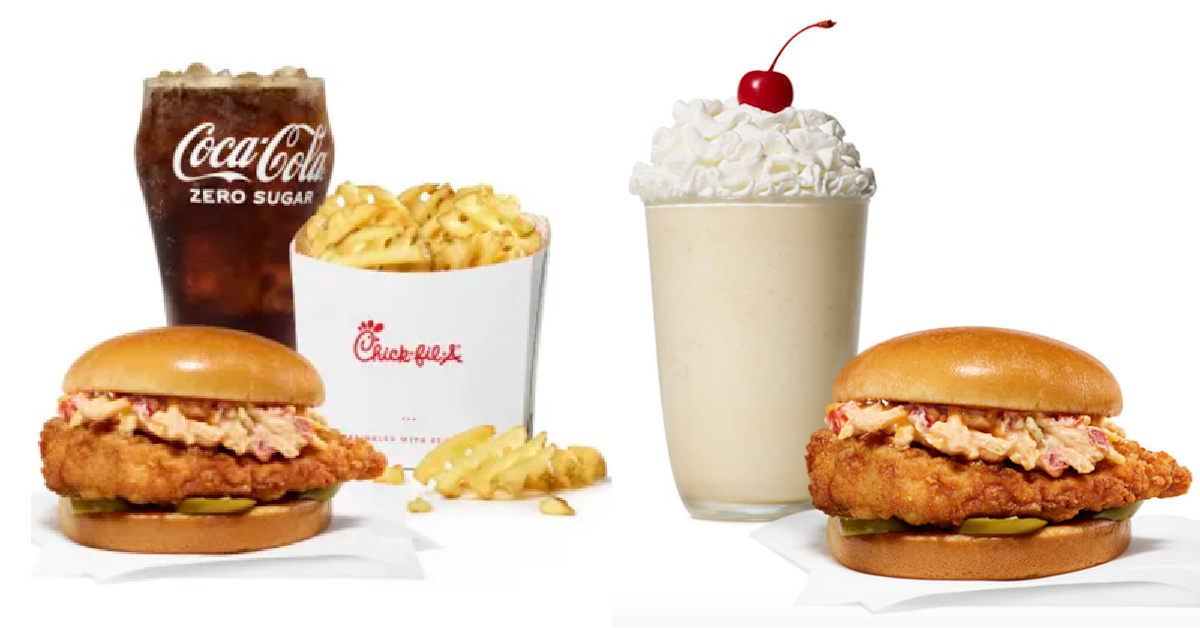 Chick-fil-A is Releasing A New Sweet And Spicy Sandwich And A New Milkshake Just in Time For Fall