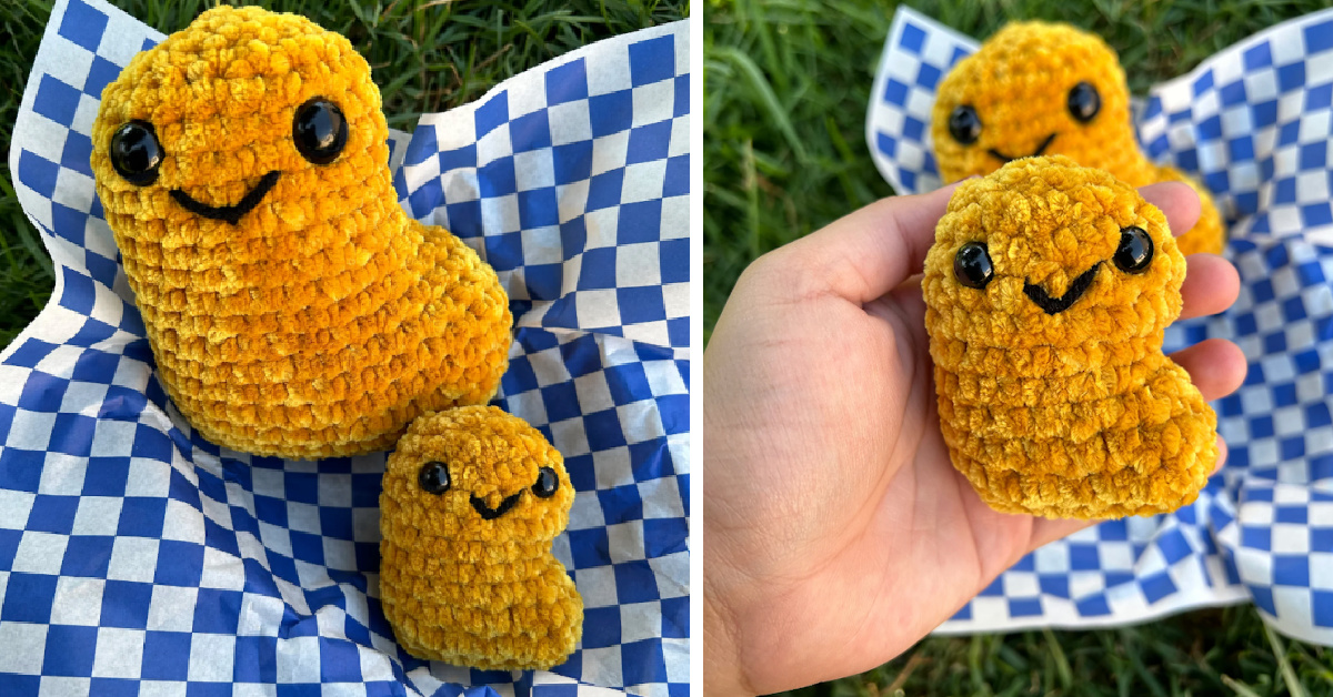 These Crocheted Chicken Nuggets Are As Soft As They Are Adorable