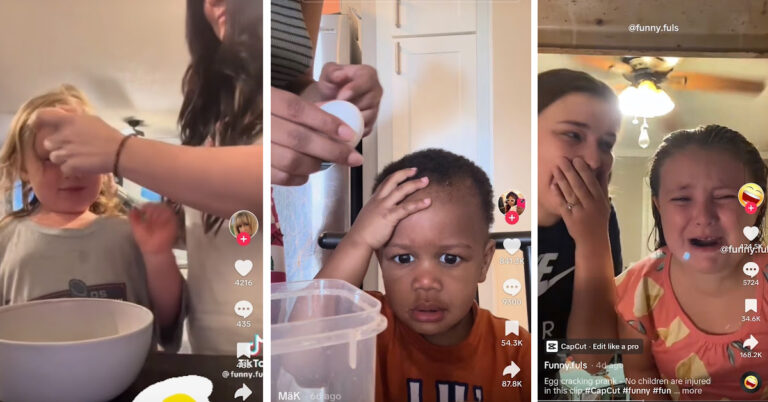 Parents Are Cracking Eggs on Their Kids’ Heads for a New Social Media Challenge, and It’s Not Funny