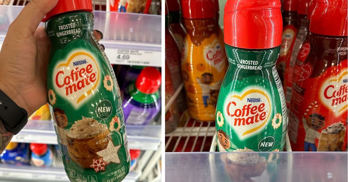 Frosted Gingerbread Coffee Creamer Is Back In Stores So, Let The Holiday Season Begin