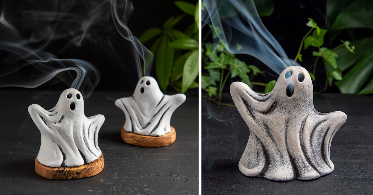 You Can Get Ghost Incense Holders To Bring A Spooky Vibe To Your Home for Halloween