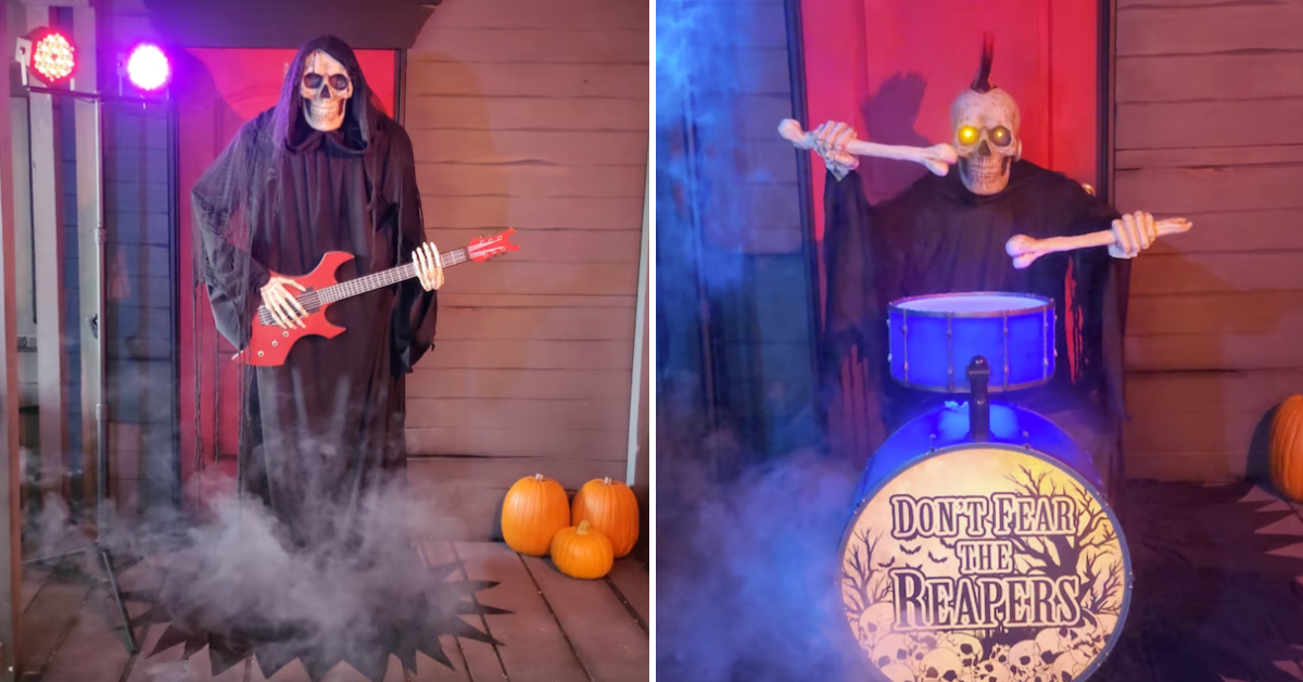 You Can Get an Animatronic Band That Rocks Out to Halloween Music