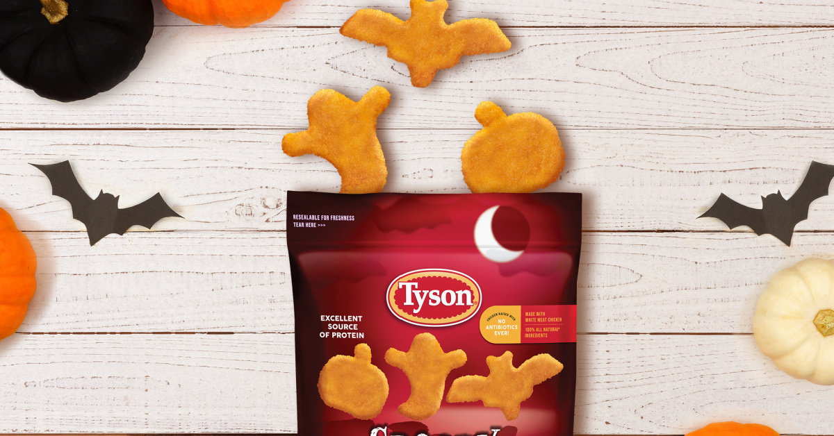 You Can Now Get Tyson’s Spooky Chicken Nuggets Just in Time for the Halloween Season