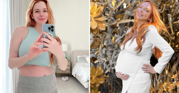 Lindsay Lohan References ‘Mean Girls’ While Sharing Her First Postpartum Photo and We Are Totally Here for It