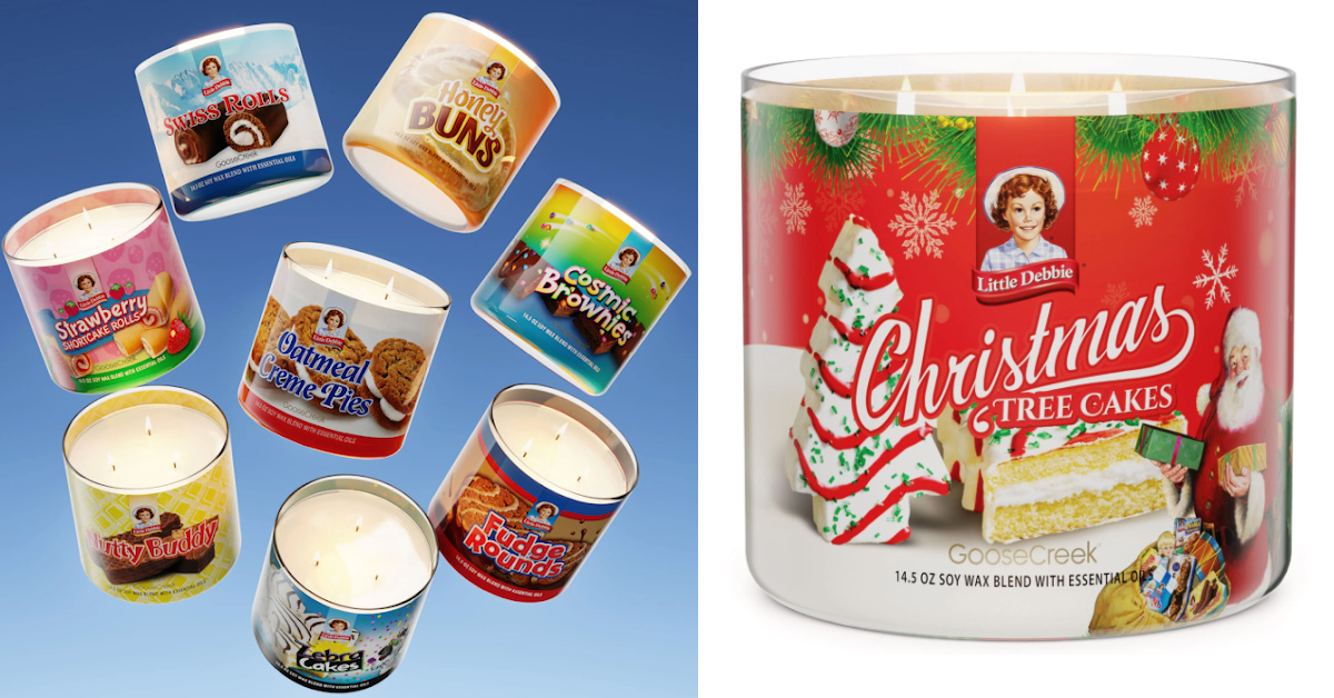 GooseCreek Released Little Debbie Snack Cake Candles And Your House Is About To Smell Amazing