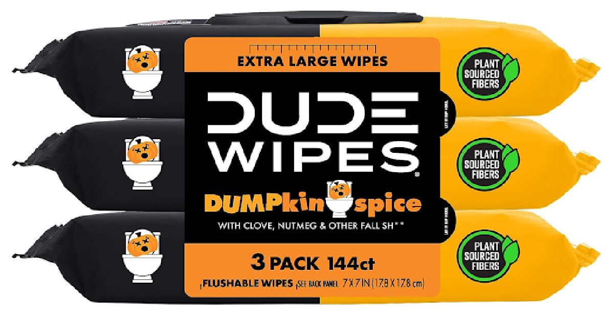 You Can Now Get Pumpkin Spice Scented Dude Wipes So Your Butt Smells Just Like Fall