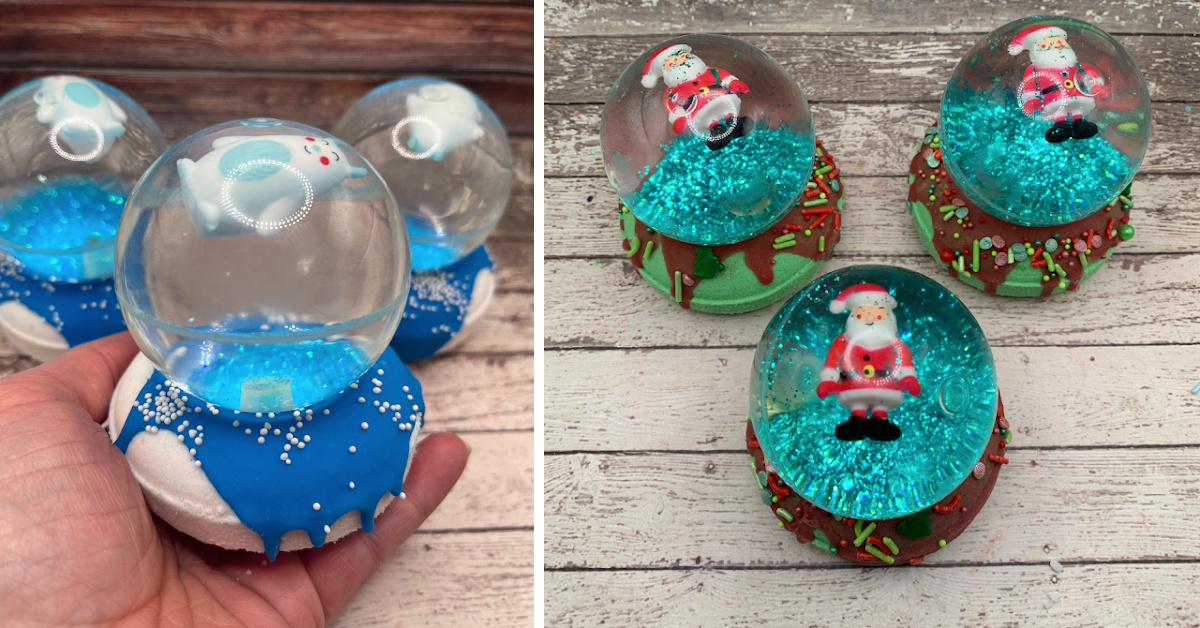 You Can Get Snow Globe Bath Bombs That Will Make The Perfect Stocking Stuffer