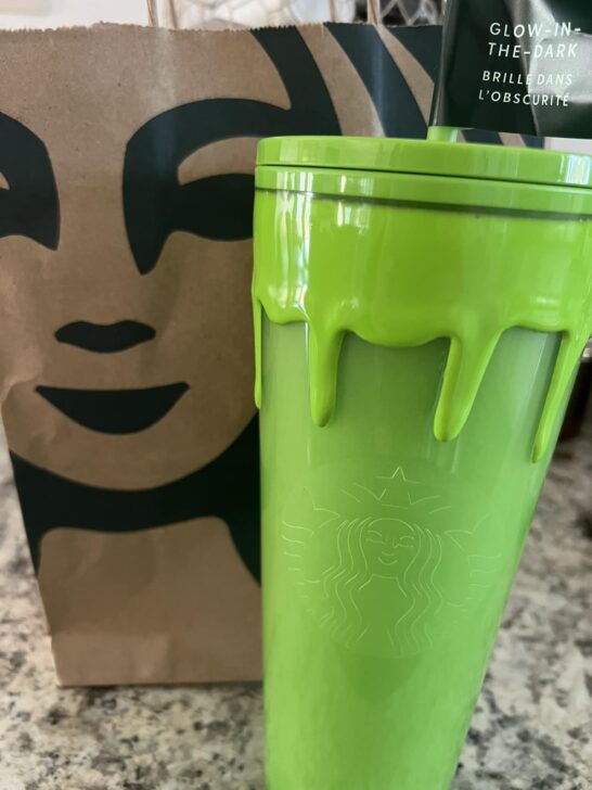 Starbucks is Selling A Green Slime Tumbler That is Giving All The