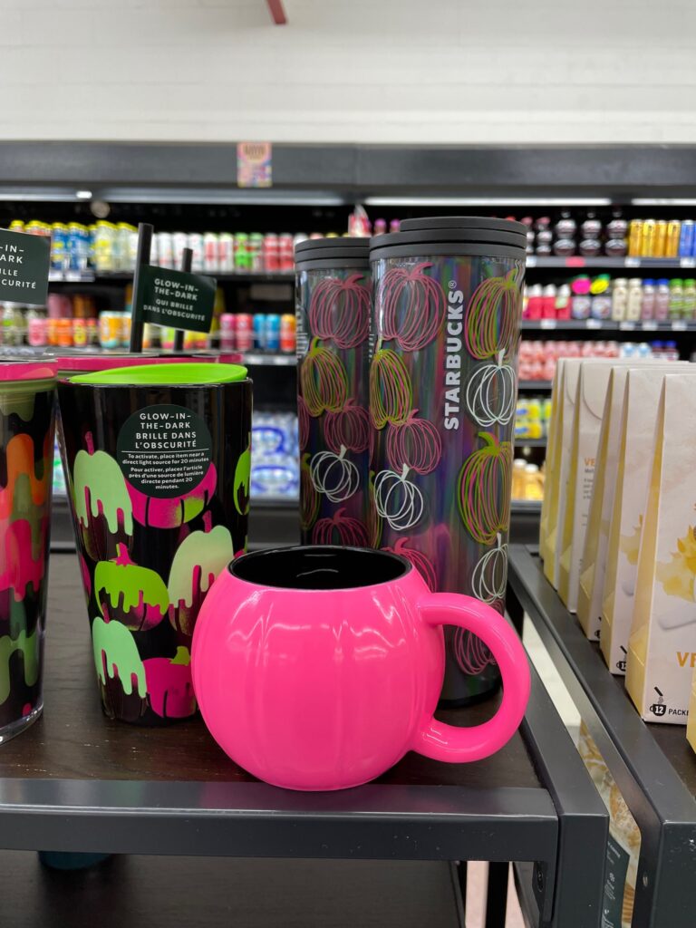 Starbucks is Selling A Hot Pink Pumpkin Mug That's Giving Total Pink