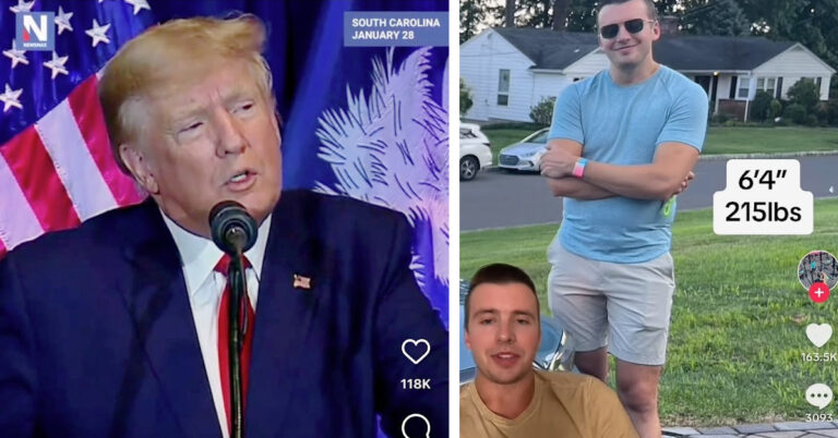 Trump Says He’s 6’3″ And Weighs 215 Pounds, But The Men Of TikTok Just Proved Him Wrong