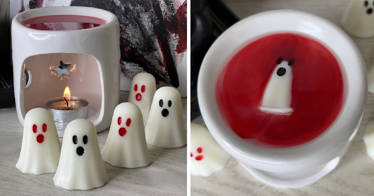These Bleeding Ghost Wax Melts Are Perfect To Go With Your Halloween Decor
