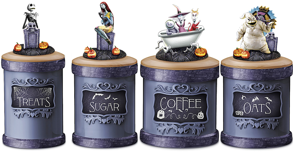 This Nightmare Before Christmas Canister Set is Simply Meant to Be In Your Kitchen