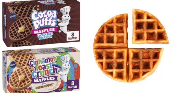 You Can Now Get Cocoa Puffs and Cinnamon Toast Crunch Flavored Waffles and I Can’t Wait to Try Them