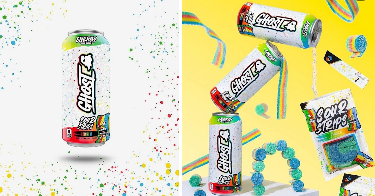 Ghost Energy Drinks Is About To Drop A Rainbow Sour Strip Flavor Collection And I Need Them All