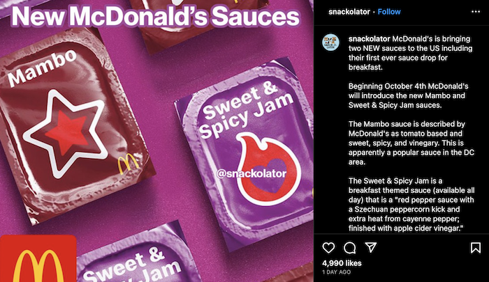 McDonald's releases Mambo Sauce early in the DMV