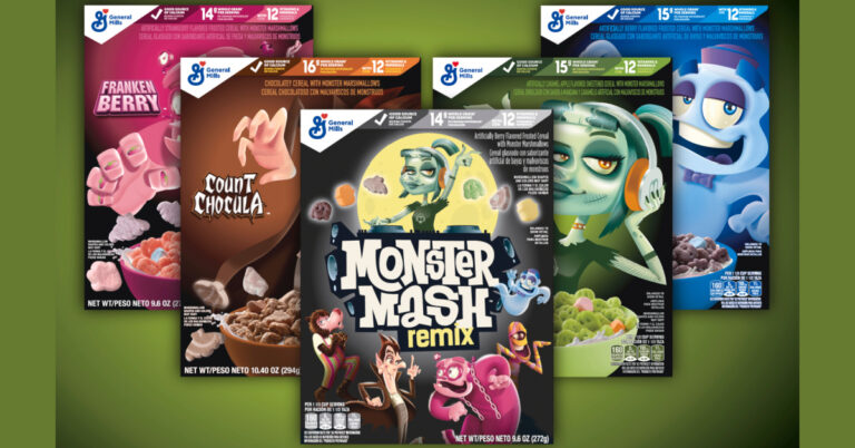 The Monsters Cereals Are Back for Halloween and There Is A New Character Joining The Mix