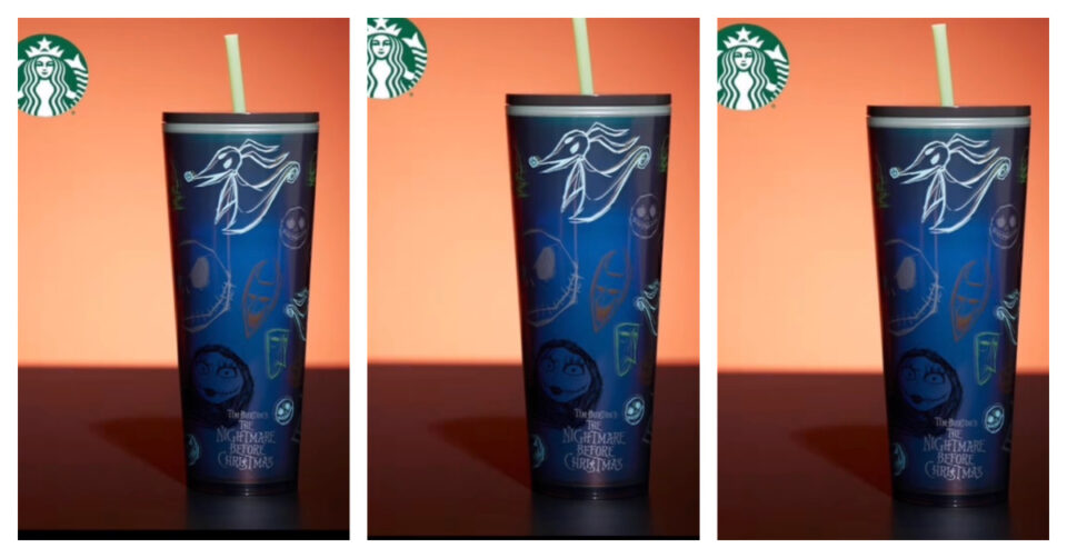 Starbucks Is Releasing A Nightmare Before Christmas Tumbler and It's