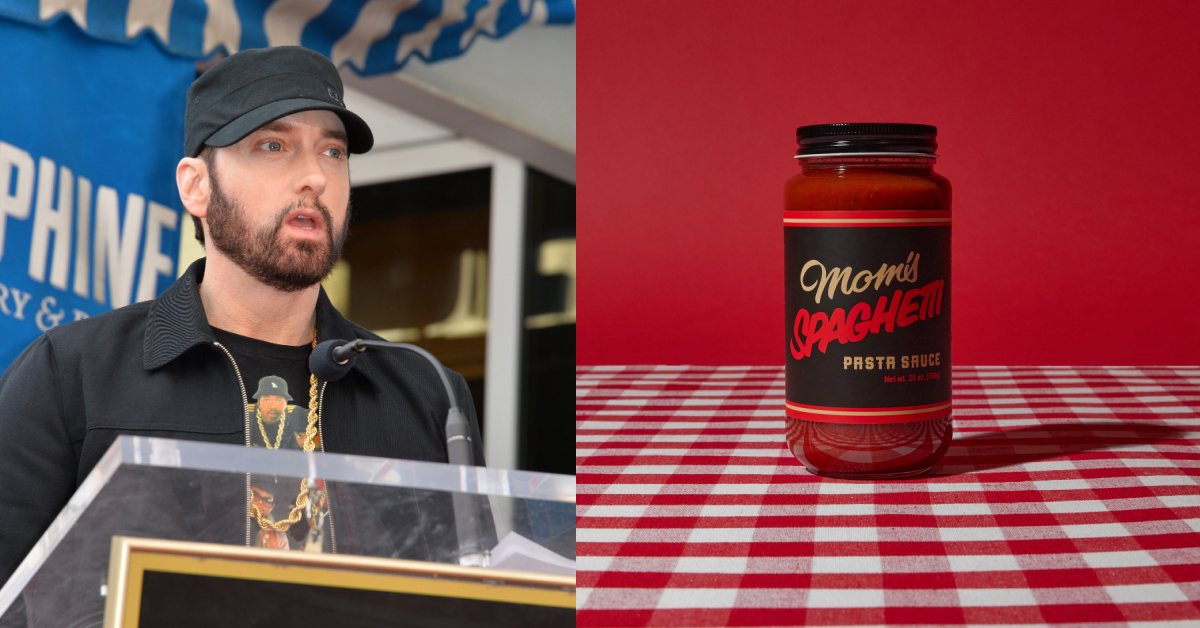 Eminem Released Pasta Sauce called ‘Mom’s Spaghetti’ and I’m About to Lose Myself In The Moment
