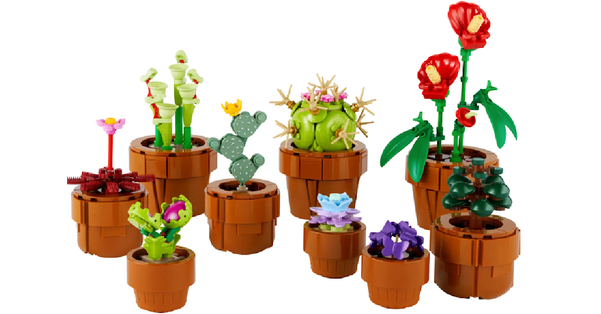 You Can Get A LEGO Tiny Plants Set For That Person Who Doesn’t Have A Green Thumb