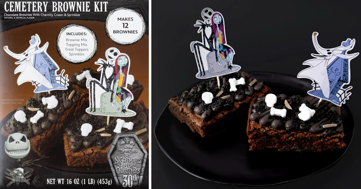 You Can Get A Nightmare Before Christmas Brownie Kit That Is Simply Meant To Be Baked