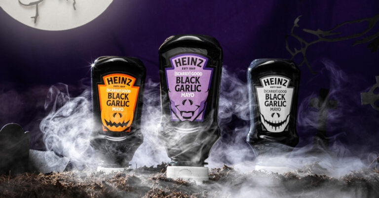 Heinz Black Garlic Mayo Is Here Just In Time For Halloween