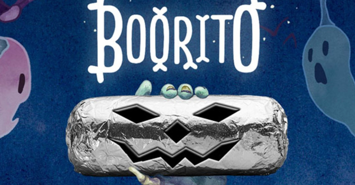 Chipotle’s $6 ‘BOOrito’ Deal is Back for Halloween, But This Year The Rules Are Different