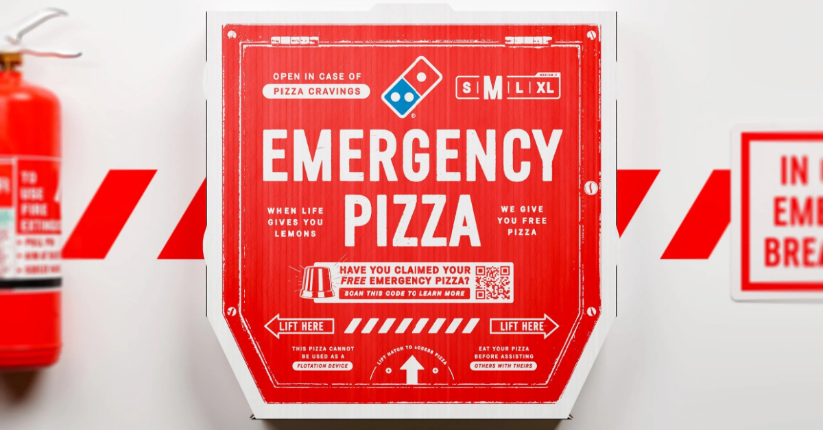 Domino’s Is Giving Away Free “Emergency” Pizzas. Here’s How to Get Yours.