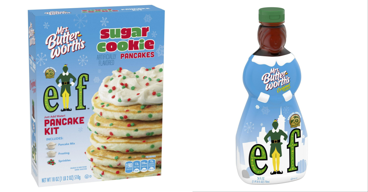You Can Get An “Elf” Sugar Cookie Pancake Mix Kit To Be Part of One of Your 4 Main Food Groups