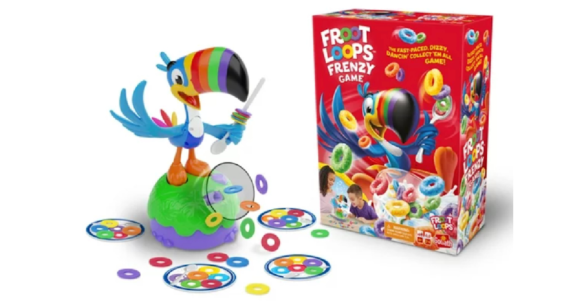 You Can Get A Froot Loops Frenzy Game For All The Kids On Your Christmas Gift List