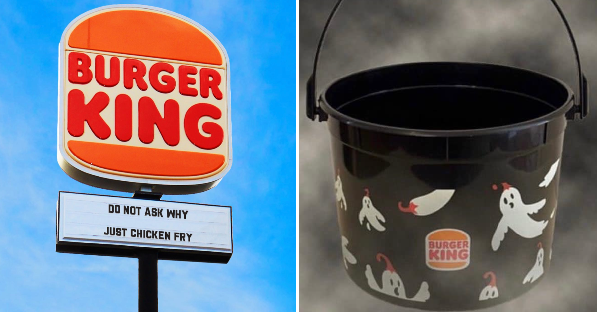 Move Over McDonald’s, Burger King Is Releasing Their Own Version of A Boo Bucket