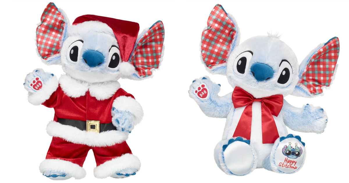 Build-A-Bear Just Released A Holiday Stitch Bear and I Need It
