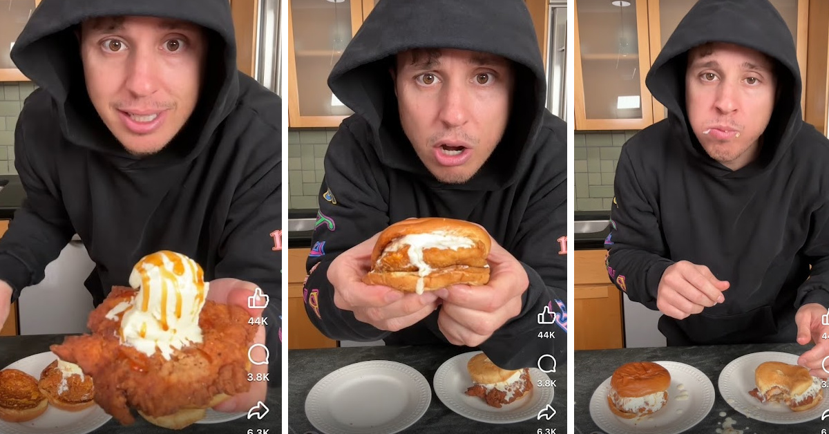 Putting Ice Cream On Your Spicy Chicken Sandwich Is The Hot New Trend And It’s So Good