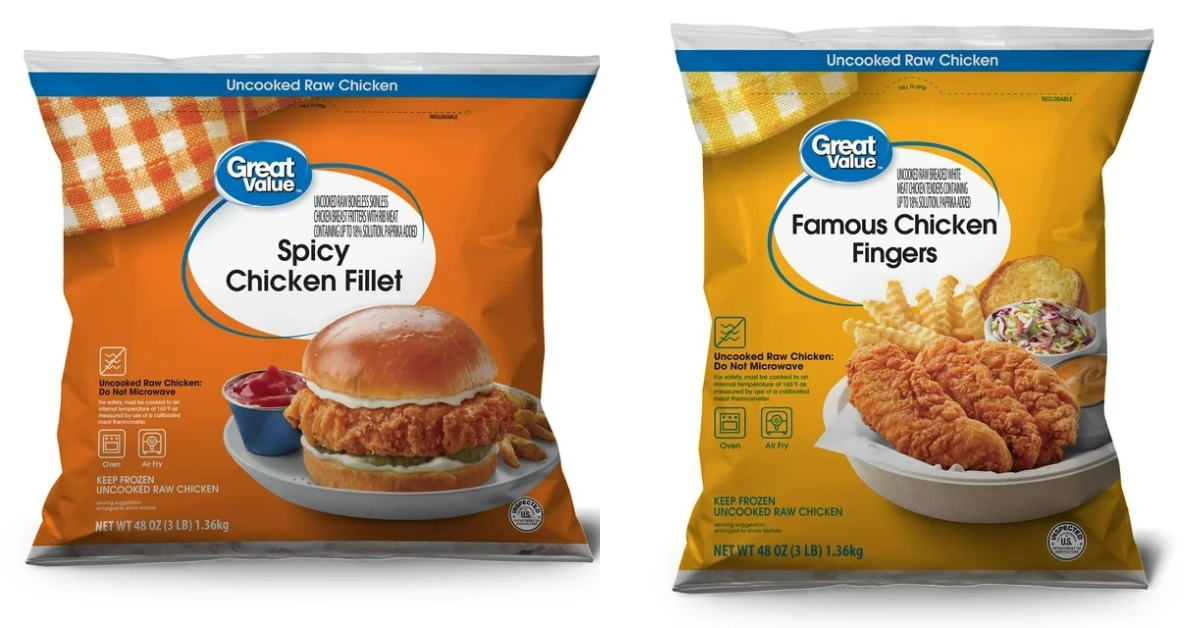 Move Over Chick-fil-A, Walmart Now Carries Frozen Chicken Fillets and Chicken Strips That Taste Just As Good